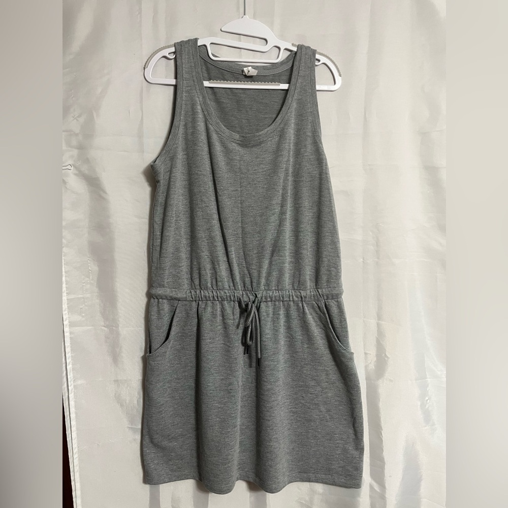 Ideology Gray Sleeveless Mini Dress.?Size LG